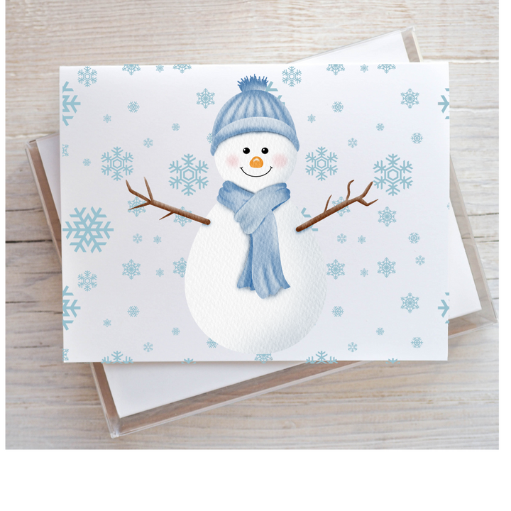 Winter Wonderland Snowman Card