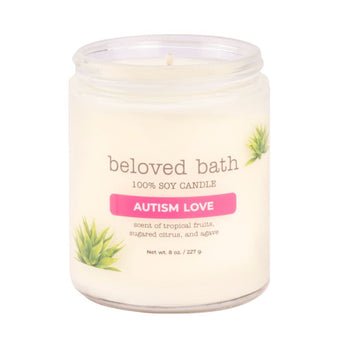 Autism Love Candle