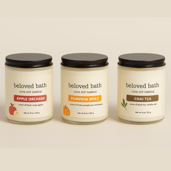 Autumn Candle Trio