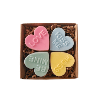 Valentines Hearts Soap Set